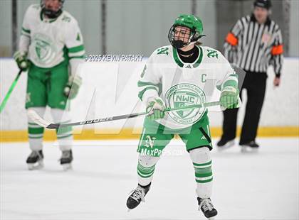 Thumbnail 2 in Greenwich @ Northwest Catholic (CIAC D1 First Round) photogallery.