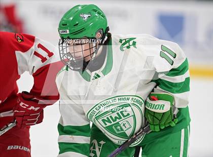 Thumbnail 1 in Greenwich @ Northwest Catholic (CIAC D1 First Round) photogallery.