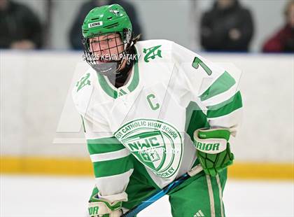 Thumbnail 2 in Greenwich @ Northwest Catholic (CIAC D1 First Round) photogallery.