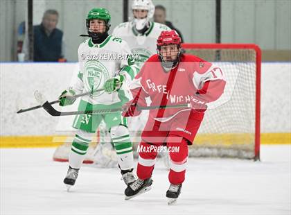Thumbnail 1 in Greenwich @ Northwest Catholic (CIAC D1 First Round) photogallery.