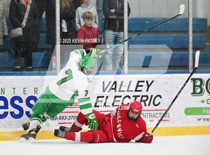 Thumbnail 3 in Greenwich @ Northwest Catholic (CIAC D1 First Round) photogallery.