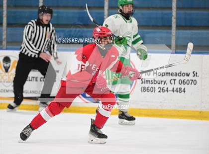 Thumbnail 1 in Greenwich @ Northwest Catholic (CIAC D1 First Round) photogallery.