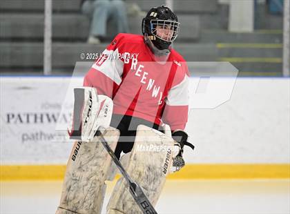 Thumbnail 2 in Greenwich @ Northwest Catholic (CIAC D1 First Round) photogallery.
