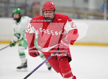 Thumbnail 2 in Greenwich @ Northwest Catholic (CIAC D1 First Round) photogallery.