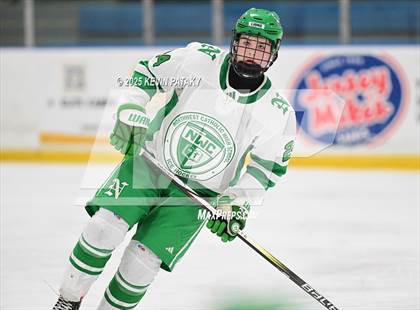 Thumbnail 2 in Greenwich @ Northwest Catholic (CIAC D1 First Round) photogallery.