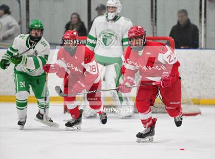 Thumbnail 1 in Greenwich @ Northwest Catholic (CIAC D1 First Round) photogallery.