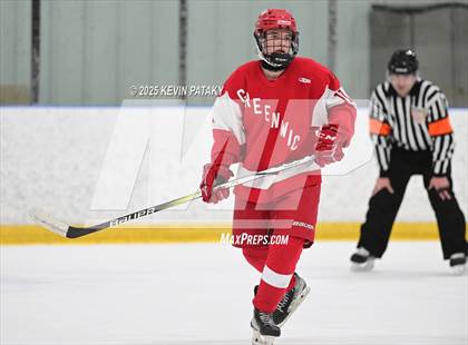 Thumbnail 3 in Greenwich @ Northwest Catholic (CIAC D1 First Round) photogallery.