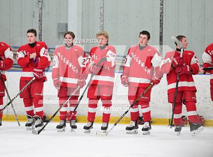 Thumbnail 3 in Greenwich @ Northwest Catholic (CIAC D1 First Round) photogallery.