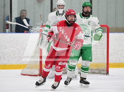 Thumbnail 1 in Greenwich @ Northwest Catholic (CIAC D1 First Round) photogallery.