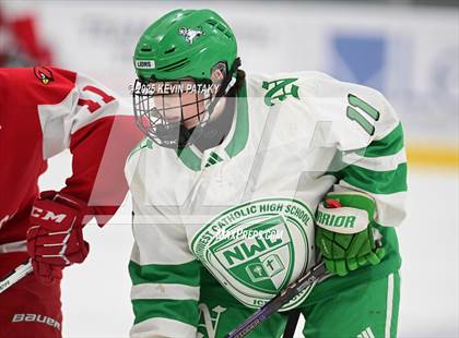 Thumbnail 2 in Greenwich @ Northwest Catholic (CIAC D1 First Round) photogallery.