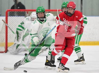Thumbnail 3 in Greenwich @ Northwest Catholic (CIAC D1 First Round) photogallery.