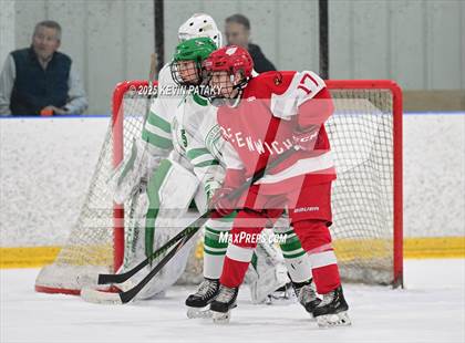 Thumbnail 2 in Greenwich @ Northwest Catholic (CIAC D1 First Round) photogallery.