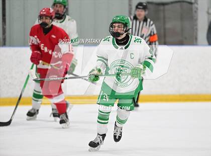 Thumbnail 3 in Greenwich @ Northwest Catholic (CIAC D1 First Round) photogallery.
