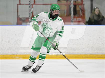 Thumbnail 1 in Greenwich @ Northwest Catholic (CIAC D1 First Round) photogallery.