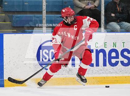 Thumbnail 2 in Greenwich @ Northwest Catholic (CIAC D1 First Round) photogallery.