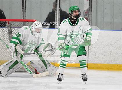 Thumbnail 2 in Greenwich @ Northwest Catholic (CIAC D1 First Round) photogallery.
