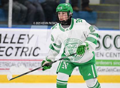 Thumbnail 1 in Greenwich @ Northwest Catholic (CIAC D1 First Round) photogallery.