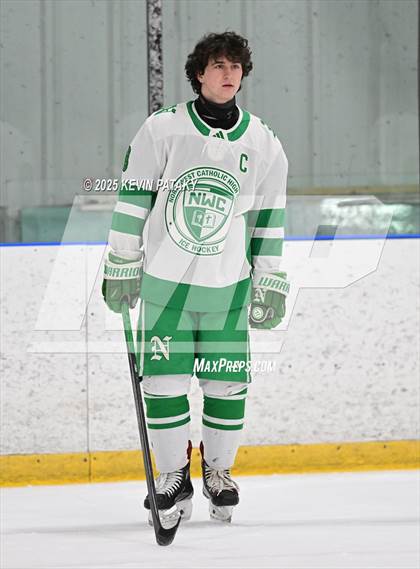 Thumbnail 1 in Greenwich @ Northwest Catholic (CIAC D1 First Round) photogallery.