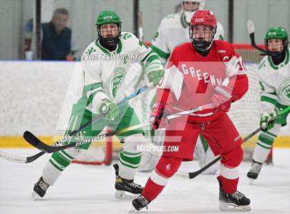 Thumbnail 1 in Greenwich @ Northwest Catholic (CIAC D1 First Round) photogallery.