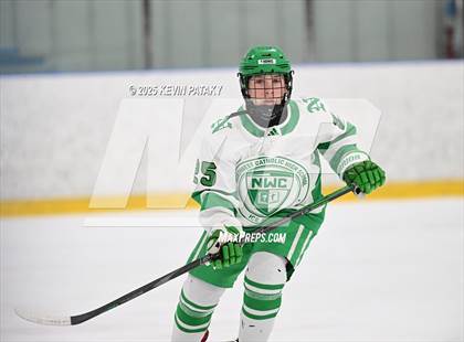 Thumbnail 3 in Greenwich @ Northwest Catholic (CIAC D1 First Round) photogallery.