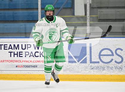 Thumbnail 2 in Greenwich @ Northwest Catholic (CIAC D1 First Round) photogallery.