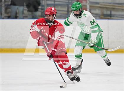 Thumbnail 2 in Greenwich @ Northwest Catholic (CIAC D1 First Round) photogallery.