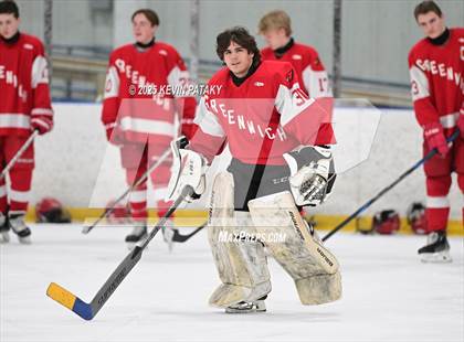 Thumbnail 2 in Greenwich @ Northwest Catholic (CIAC D1 First Round) photogallery.