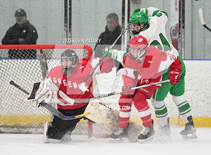 Thumbnail 2 in Greenwich @ Northwest Catholic (CIAC D1 First Round) photogallery.