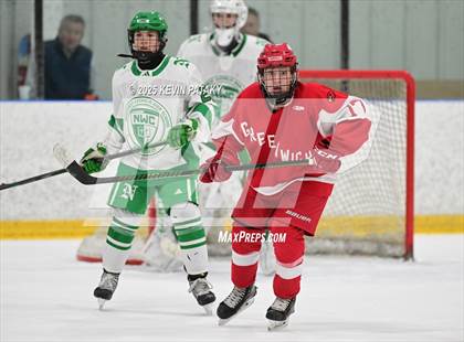 Thumbnail 2 in Greenwich @ Northwest Catholic (CIAC D1 First Round) photogallery.