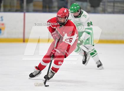Thumbnail 1 in Greenwich @ Northwest Catholic (CIAC D1 First Round) photogallery.