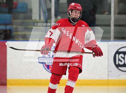 Thumbnail 2 in Greenwich @ Northwest Catholic (CIAC D1 First Round) photogallery.