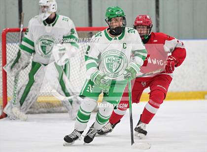 Thumbnail 3 in Greenwich @ Northwest Catholic (CIAC D1 First Round) photogallery.
