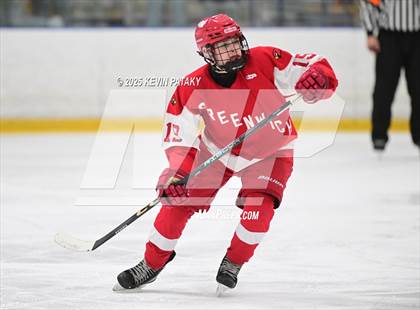 Thumbnail 1 in Greenwich @ Northwest Catholic (CIAC D1 First Round) photogallery.