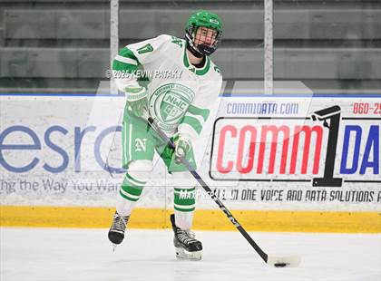 Thumbnail 3 in Greenwich @ Northwest Catholic (CIAC D1 First Round) photogallery.