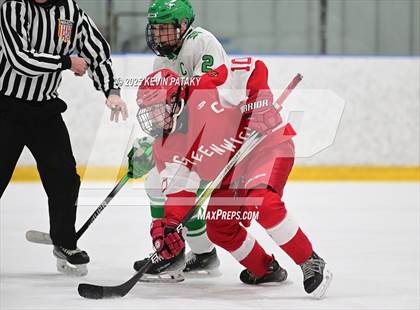Thumbnail 2 in Greenwich @ Northwest Catholic (CIAC D1 First Round) photogallery.