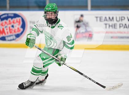 Thumbnail 1 in Greenwich @ Northwest Catholic (CIAC D1 First Round) photogallery.