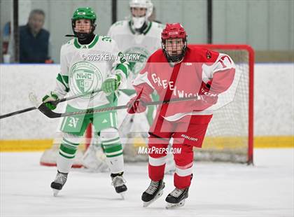 Thumbnail 3 in Greenwich @ Northwest Catholic (CIAC D1 First Round) photogallery.