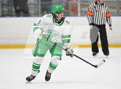 Thumbnail 3 in Greenwich @ Northwest Catholic (CIAC D1 First Round) photogallery.