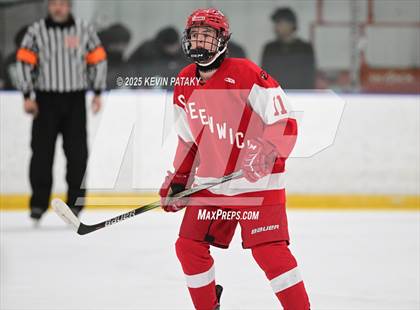 Thumbnail 2 in Greenwich @ Northwest Catholic (CIAC D1 First Round) photogallery.