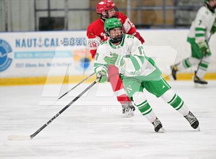Thumbnail 2 in Greenwich @ Northwest Catholic (CIAC D1 First Round) photogallery.