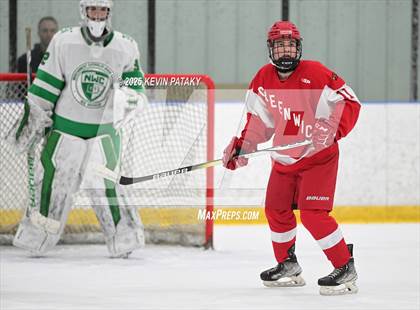 Thumbnail 2 in Greenwich @ Northwest Catholic (CIAC D1 First Round) photogallery.