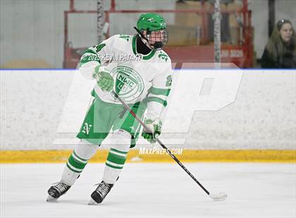 Thumbnail 2 in Greenwich @ Northwest Catholic (CIAC D1 First Round) photogallery.