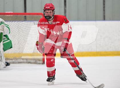 Thumbnail 2 in Greenwich @ Northwest Catholic (CIAC D1 First Round) photogallery.