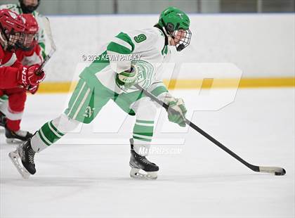 Thumbnail 3 in Greenwich @ Northwest Catholic (CIAC D1 First Round) photogallery.