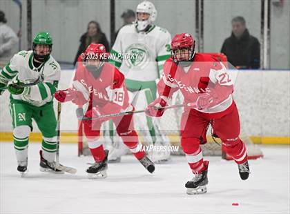 Thumbnail 3 in Greenwich @ Northwest Catholic (CIAC D1 First Round) photogallery.