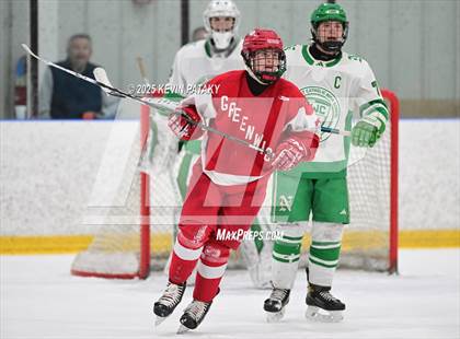 Thumbnail 3 in Greenwich @ Northwest Catholic (CIAC D1 First Round) photogallery.