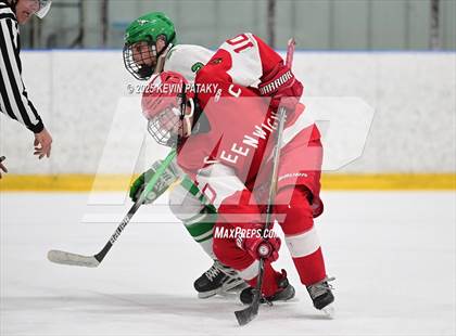 Thumbnail 1 in Greenwich @ Northwest Catholic (CIAC D1 First Round) photogallery.