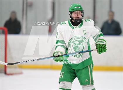 Thumbnail 1 in Greenwich @ Northwest Catholic (CIAC D1 First Round) photogallery.