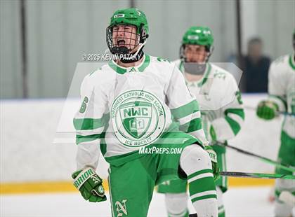 Thumbnail 1 in Greenwich @ Northwest Catholic (CIAC D1 First Round) photogallery.