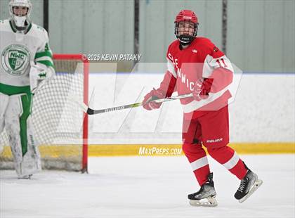 Thumbnail 1 in Greenwich @ Northwest Catholic (CIAC D1 First Round) photogallery.